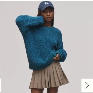 Anthropologie Pilcro Shaggy Crew-Neck Sweater Size medium